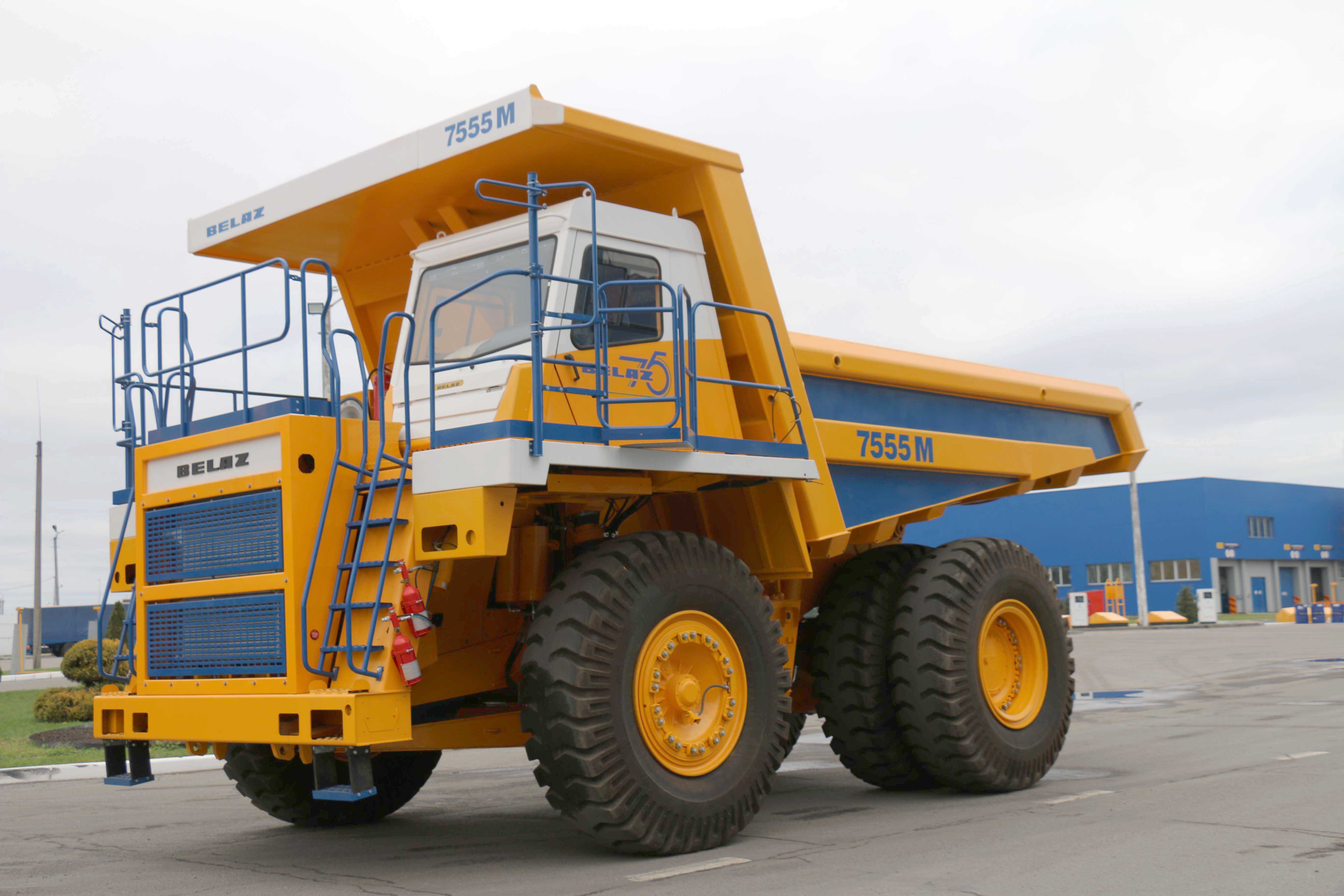 Модернизированный 55-тонный БЕЛАЗ